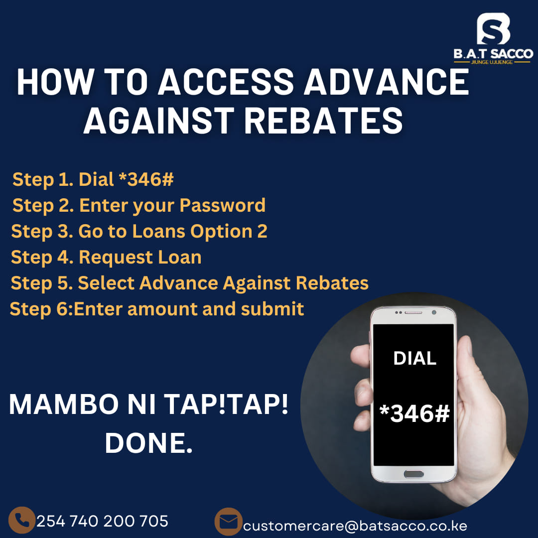 How to access 2024 advance against Rebates